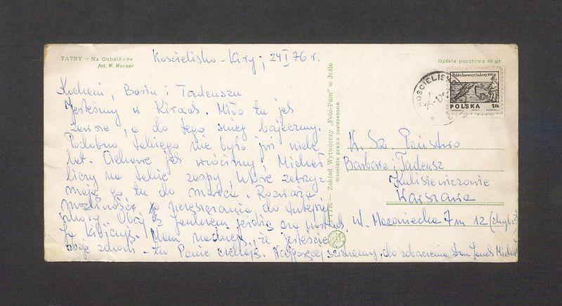 Kochani, Basiu i Tadeuszu. Jesteśmy w Kirach [...]