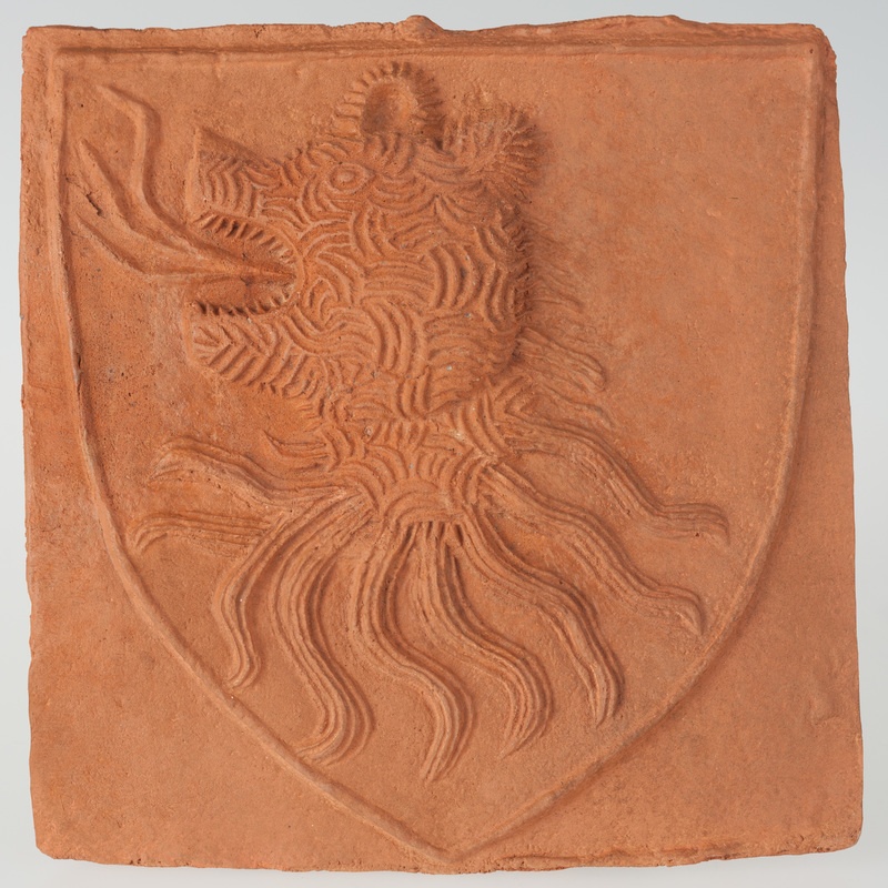 Kafel z herbem Zadora