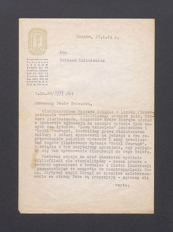 Szanowny Panie Tadeuszu, Międzynarodowa Wystawa Książek w Lipsku [...]