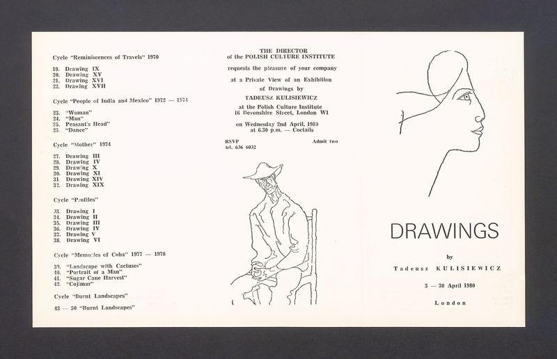 Drawings by Tadeusz Kulisiewicz