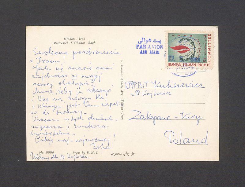 Serdeczne pozdrowienia z Iranu [...]