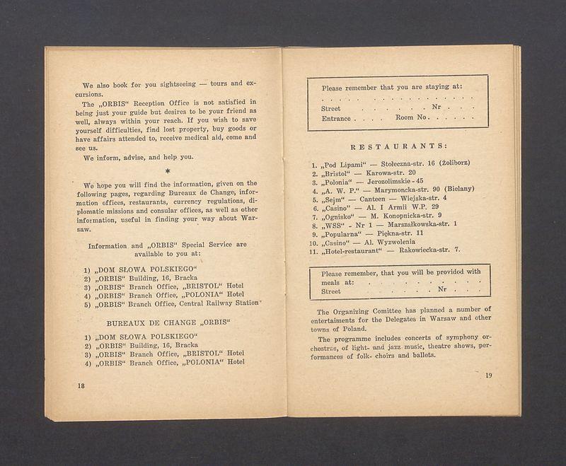 Guide a l'usage de delegues. We welcome Delegates to the II Congress of the Partisants of Peace