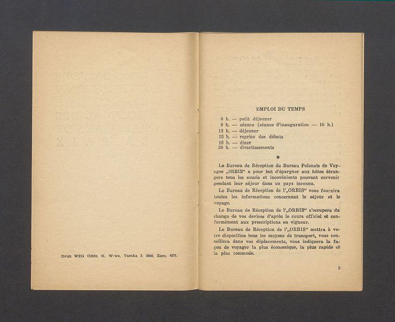 Guide a l'usage de delegues. Nous saluons les delegues au II-eme Congres Mondial des Partisants de la Paix