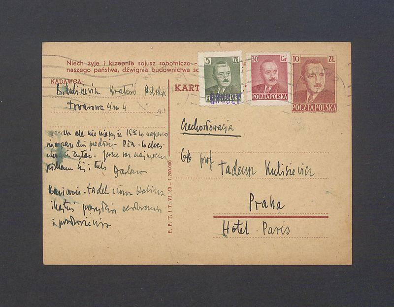 Tadeuszu Drogi [...]