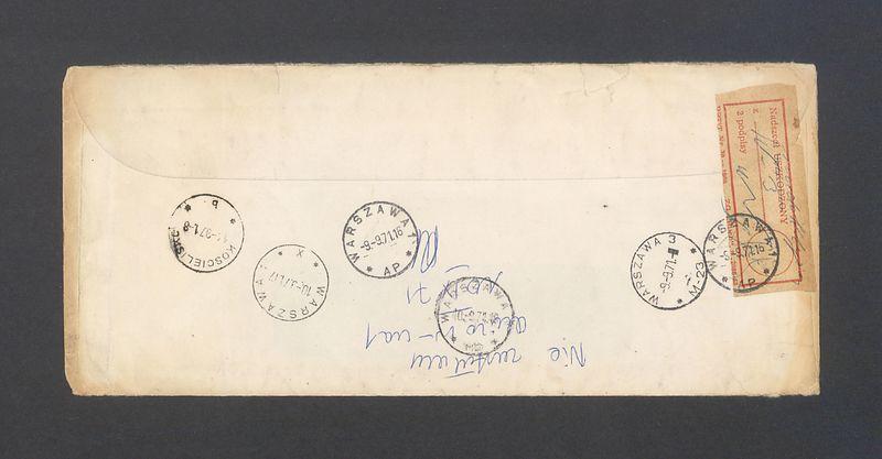 Koperta, nad. Marquis Who's Who Inc.