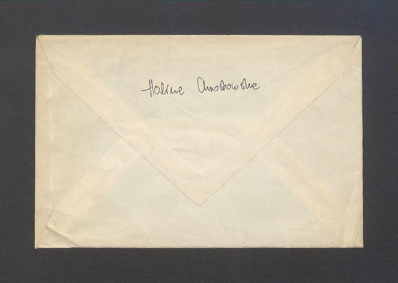 Koperta, adr. WPan prof. Tadeusz Kulisiewicz