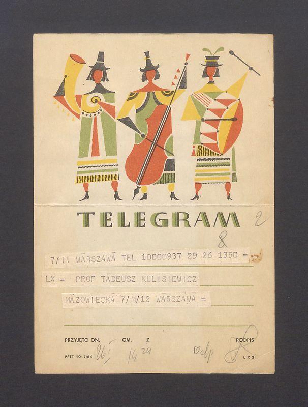 Z okazji honorowego członkowstwa Akademii Florenckiej najserdeczniejsze gratulacje [...]