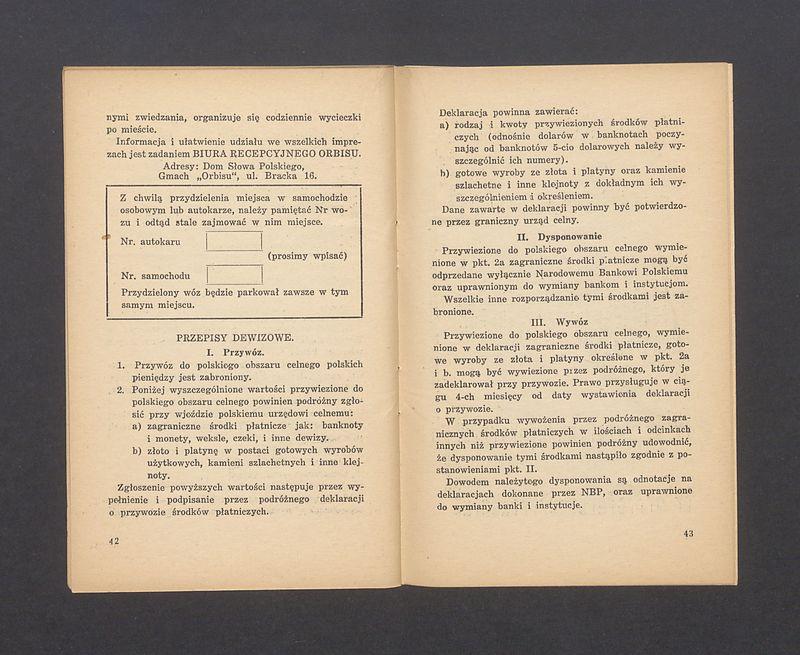Guide a l'usage de delegues. Witamy Delegatów na II-gi Kongres Światowy Obrońców Pokoju