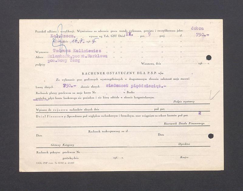 Zlecenie na wykonanie prac graficznych