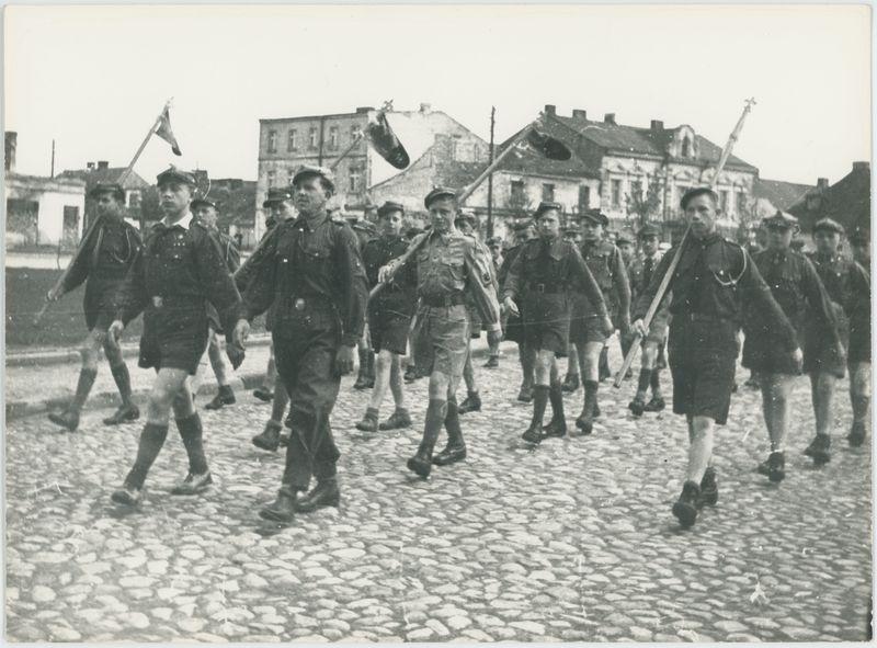 Obchody uroczystości Pierwszego Maja w Opatówku