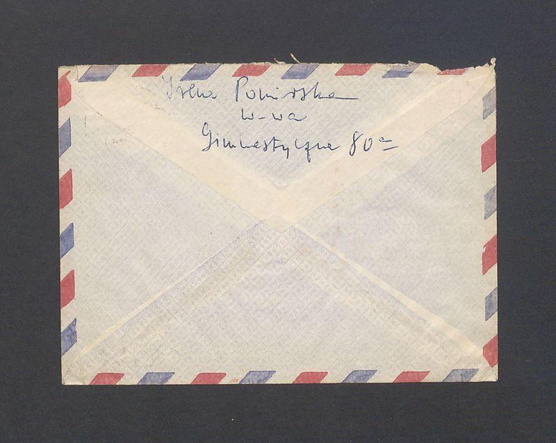 Koperta, adr. Wpan prof. Tadeusz Kulisiewicz