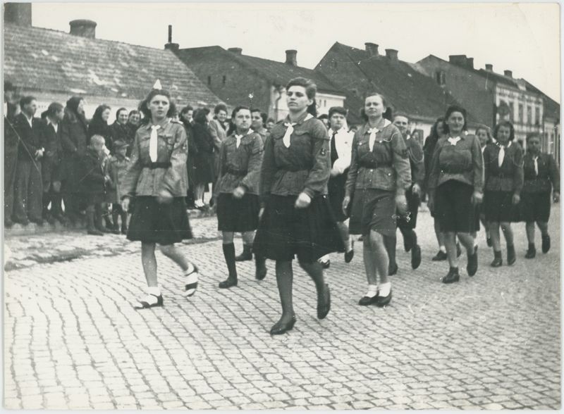 Obchody uroczystości Pierwszego Maja w Opatówku