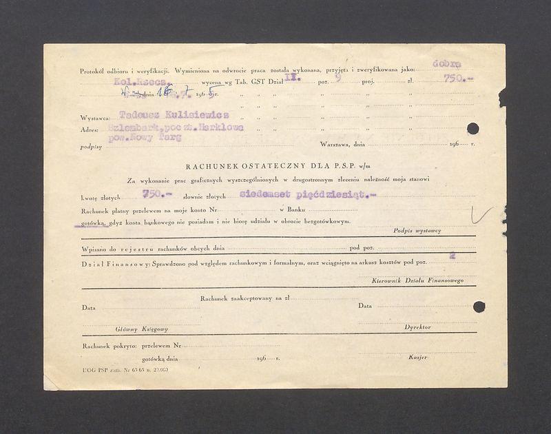 Zlecenie na wykonanie prac graficznych