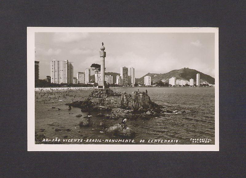 Sao Vicente, Brasil, Monumento do Centenario