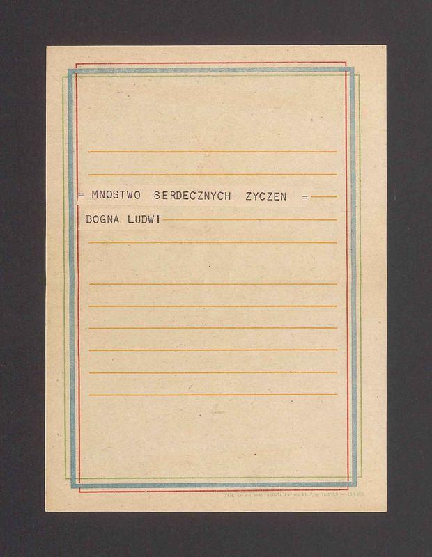 Mnóstwo serdecznych życzeń [...]