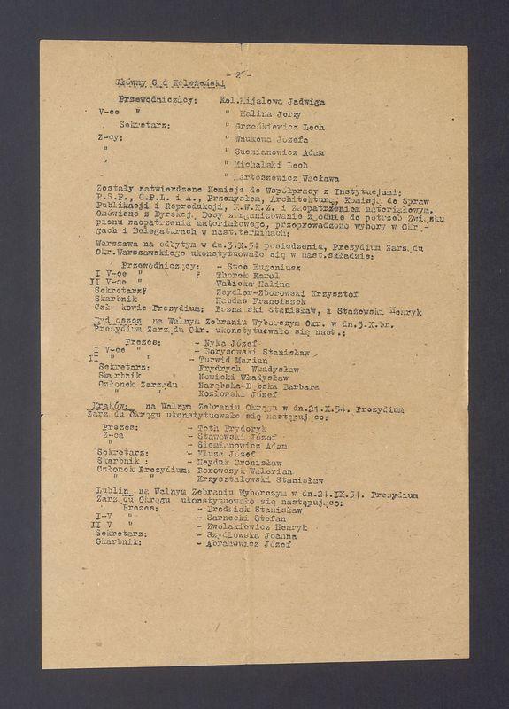 Związek Polskich Artystów Plastyków: biuletyn informacyjny, cz. 1