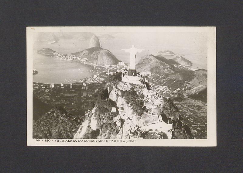 Rio, Vista aerea do Corcovado e Pao de Acucar