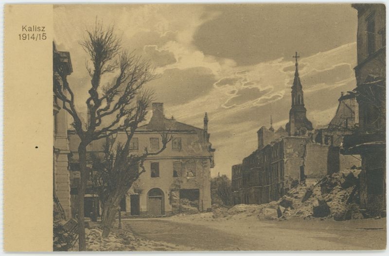 Kalisz podczas wojny - in der Kreigszeit 