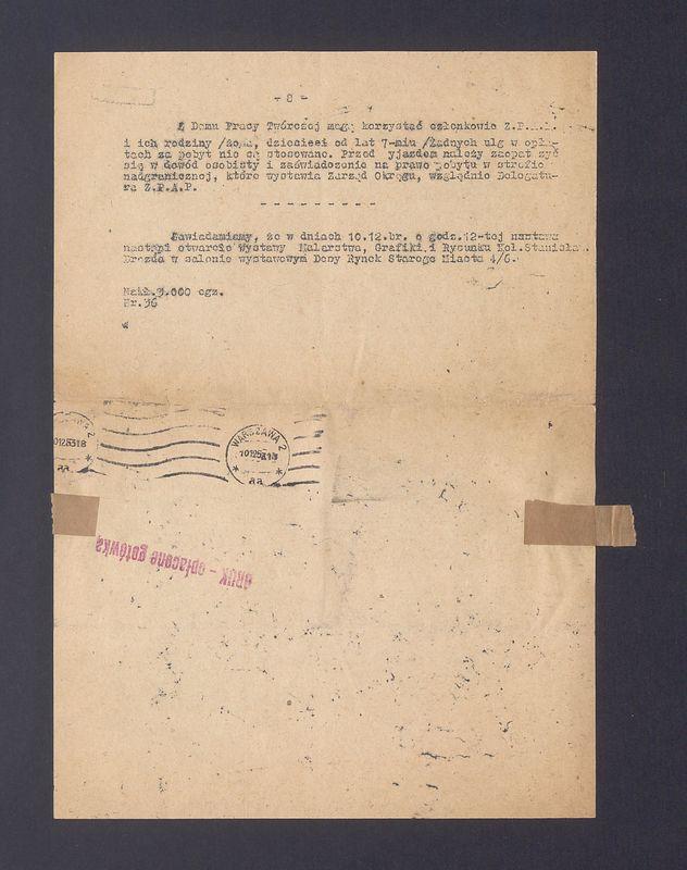 Biuletyn Informacyjny Zarządu Głównego Związku Polskich Artystów Plastyków