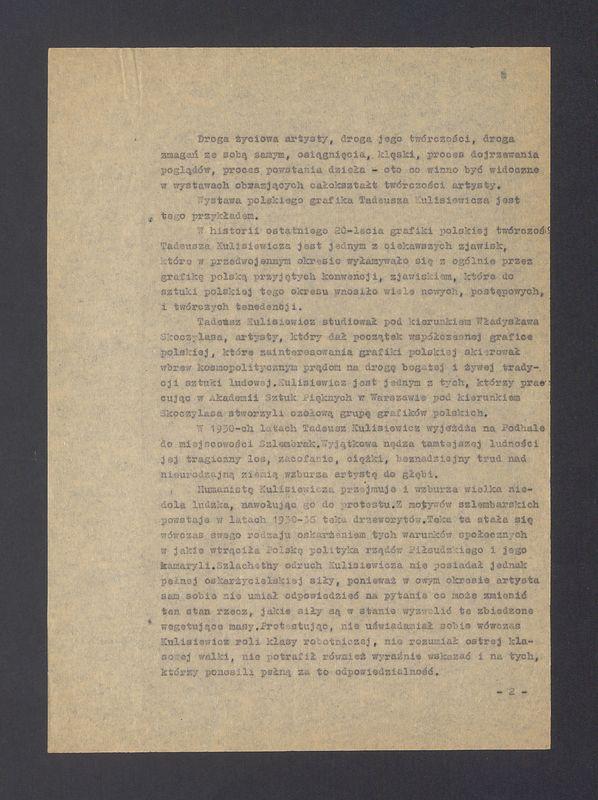 Droga życiowa artysty, droga jego twórczości, droga zmagań ze sobą samym [...]