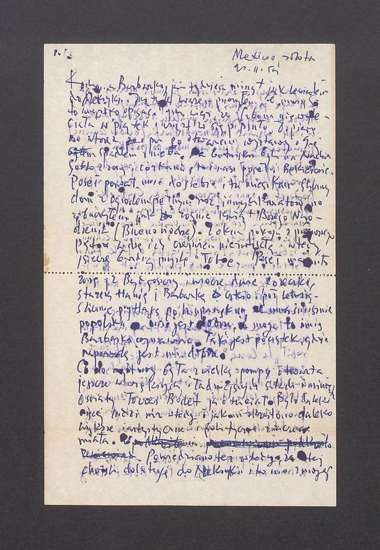 Kochana Barbarko, już tydzień minął [...]