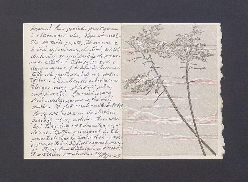 Drogi Panie Mistrzu! Bardzo wdzięcznie dziękuję Panu [...]