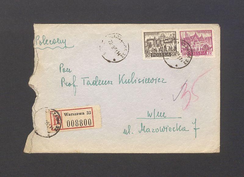 Koperta, nad. I. Wyrozembska