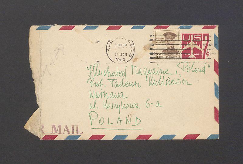 Koperta, adr. Ilustrated Magazin "Poland"