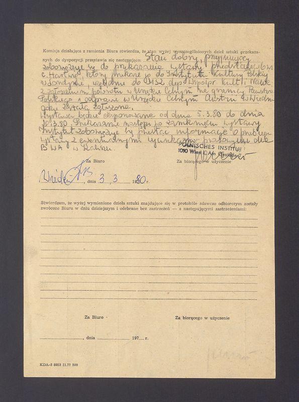 Protokół zdawczo-odbiorczy