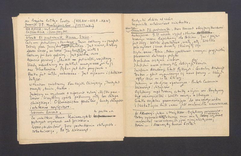 Notatki z Chin, diariusz podróży, cz. 2