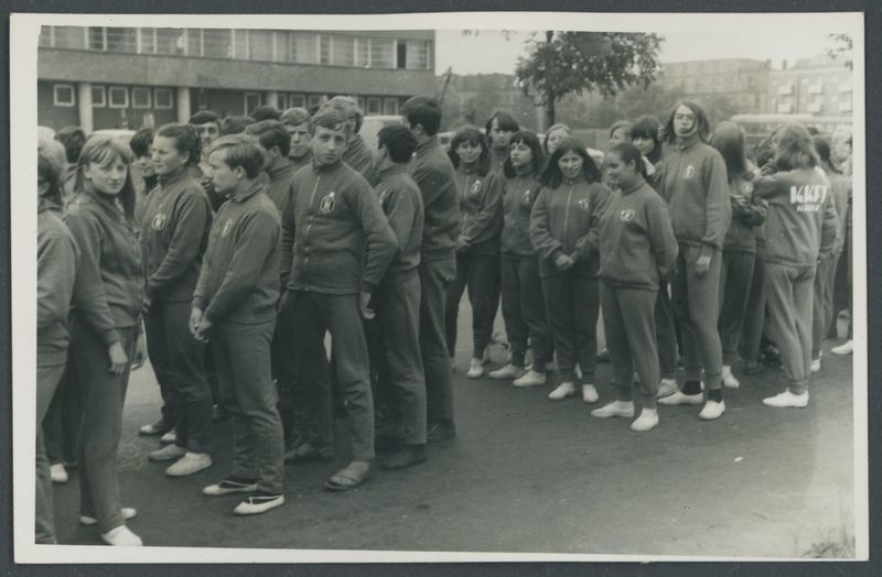 Zdjęcie z albumu dotyczącego kaliskiej hali sportowej