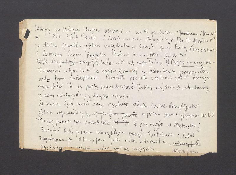 Notatka - wspomnienie z podróży do Meksyku i Brazylii, cz. 1