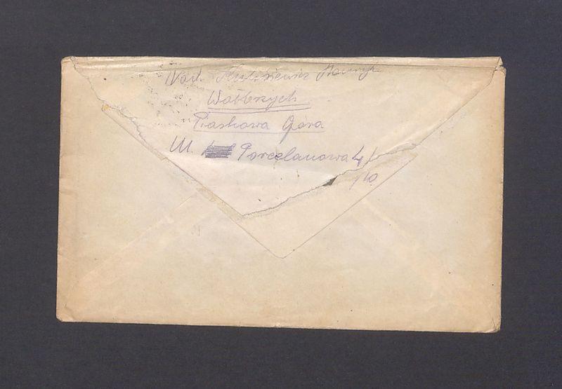 Koperta, Do "Akademii Sztuk Pięknych"