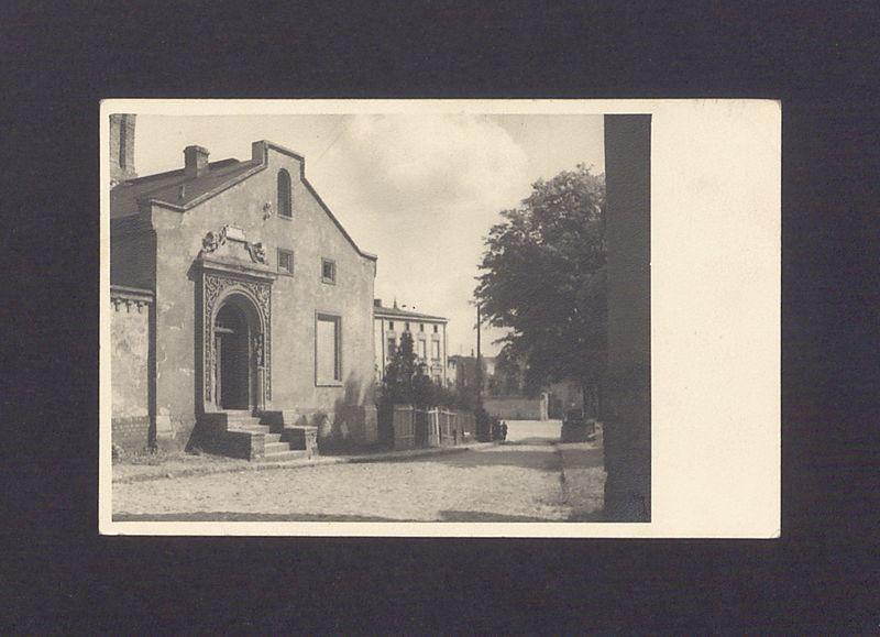 Budynek przy ul. Kolegiaty w Gnieźnie.