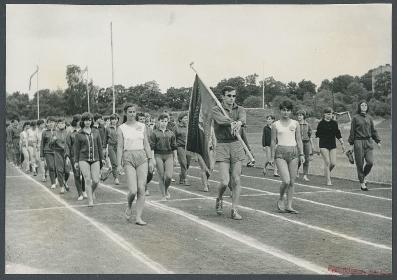 Zdjęcie z albumu dotyczącego kaliskiej hali sportowej