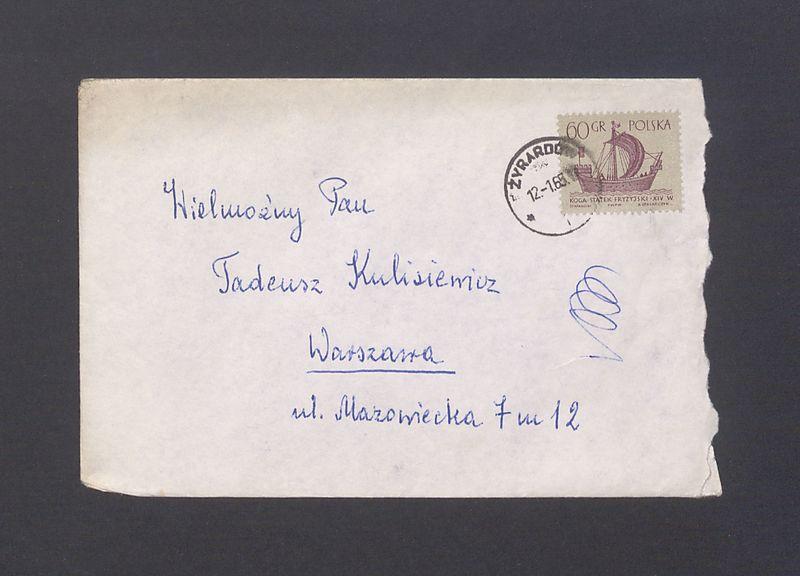 Koperta, nad. Irena Kasperkiewicz