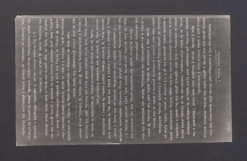 Odbitki odezwy prezydenta miasta Gniezna Stanisława Wrzalińskiego z dn. 20-07-1934 r.