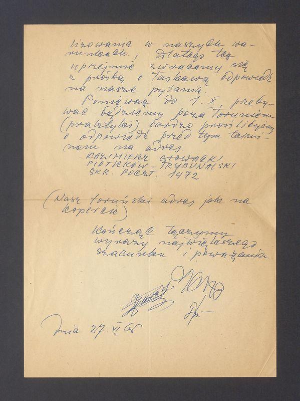 Wielce Szanowny Panie!  Na początku wypada nam uprzejmie przeprosić [...]