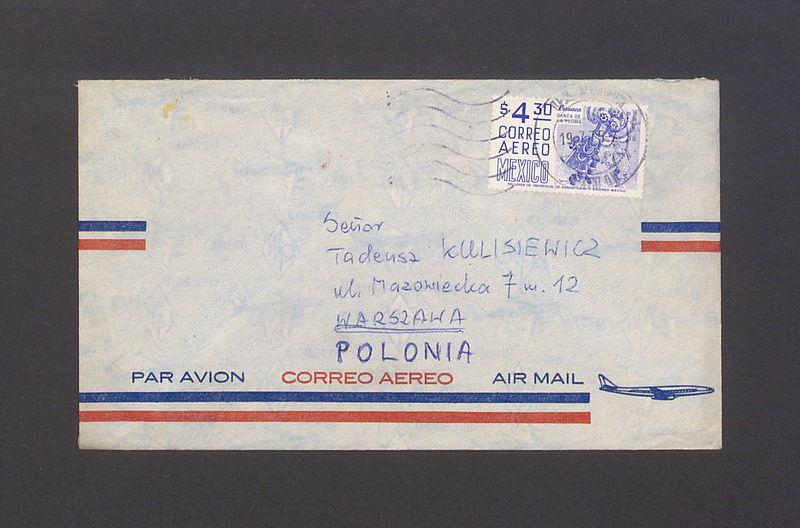 Koperta, adr. WPan Tadeusz Kulisiewicz