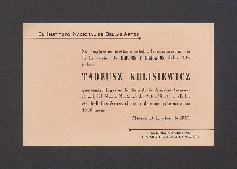 El Instituto Nacional de Bellas Artes