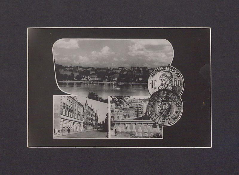 XII wieków Gniezna, 1000 lat państwa polskiego. Pocztówka z okazji tysiąclecia państwa polskiego.