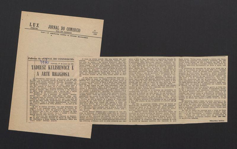 Tadeusz Kulisiewicz e a arte religiosa