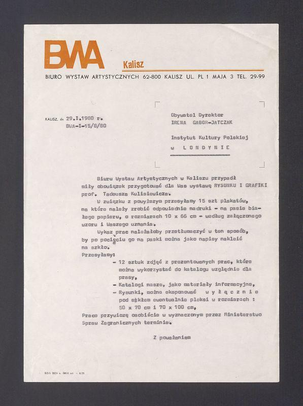 Biuru Wystaw Artystycznych w Kaliszu przypadł miły obowiązek przygotować dla Was [...]