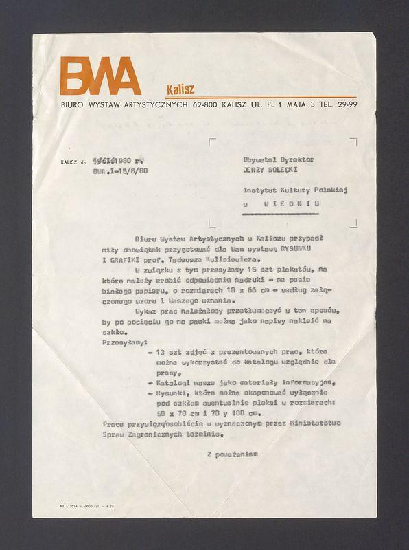 Biuru Wystaw Artystycznych w Kaliszu przypadł miły obowiązek przygotować dla Was wystawę [...]