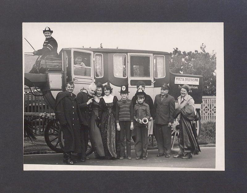 Dyliżans pocztowy w Łubowie.