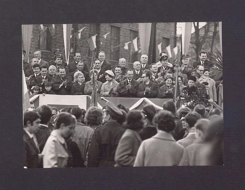 Obchody 1 Maja 1970 r. Trybuna.