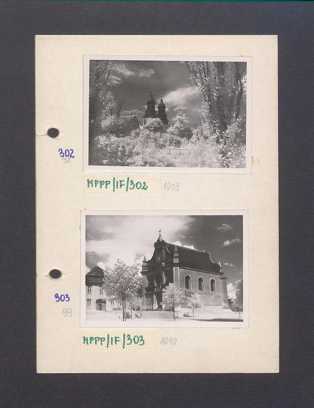 Widok na wieże katedry.