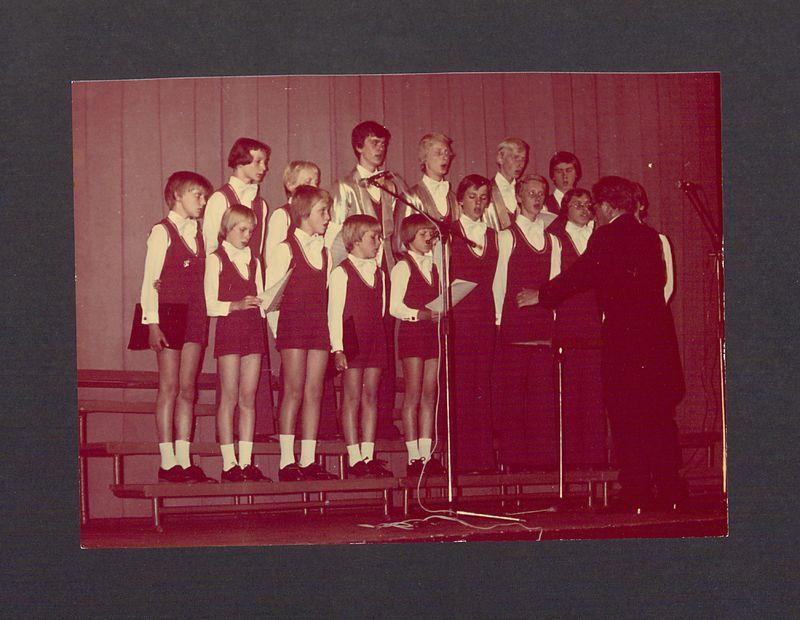 Chór chłopięcy „Szpaki”.