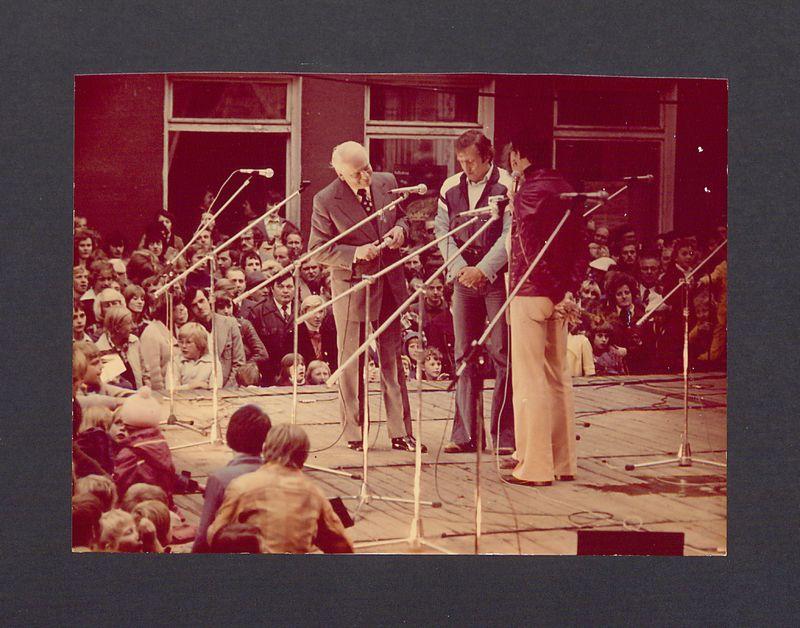 Jarmark Bartłomiejski. Scena na Rynku.
