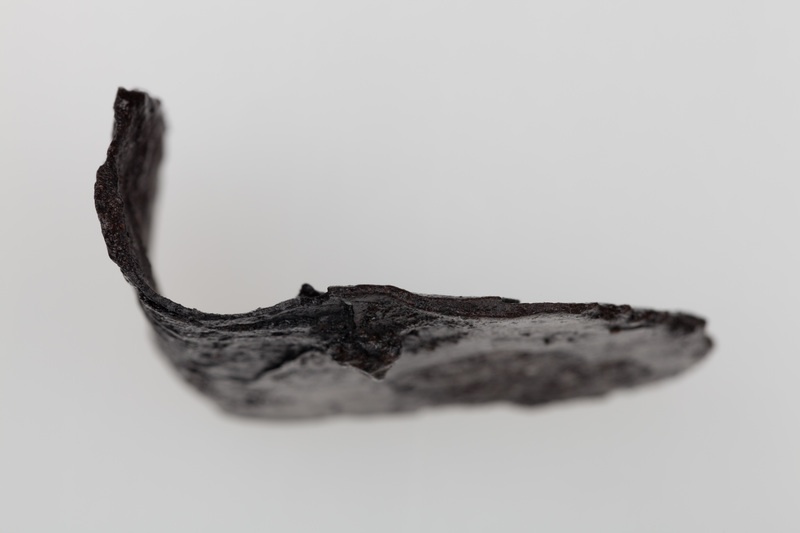 Fragmentarycznie zachowane okucie żelazne